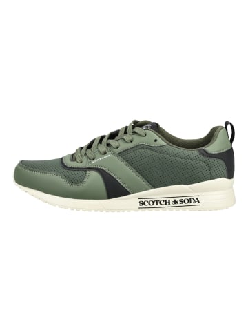 Scotch & Soda Sneaker in Dunkelgrün