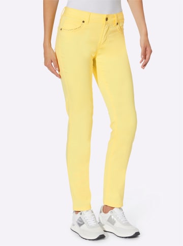 Heine Röhrenjeans in zitrone