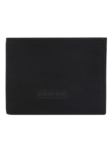 oxmox New Cryptan Geldbörse RFID Schutz 10.5 cm in black