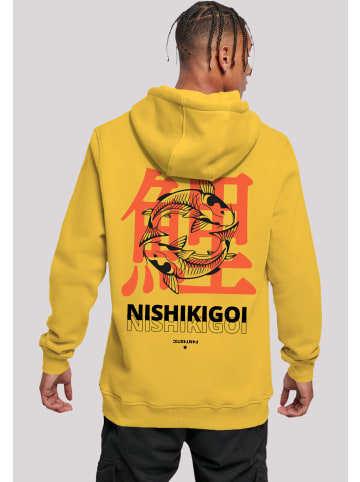 F4NT4STIC Hoodie Nishikigoi in taxi yellow