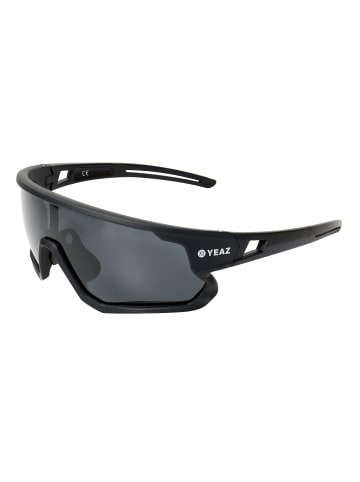 YEAZ SUNRISE sport-sonnenbrille black in schwarz