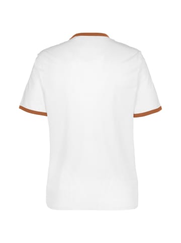 Lyle & Scott T-Shirt Ringer in weiß / hellbraun