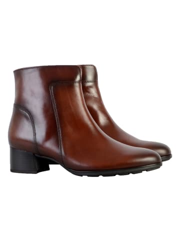Gabor Nappa-Leder-Stiefelette „Jam“ Braun