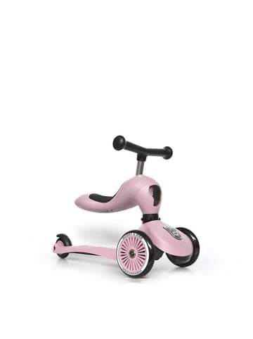 Scoot & Ride Scoot and Ride Highwaykick 1 Rutscherfahrzeug und Scooter - Farbe: Rose