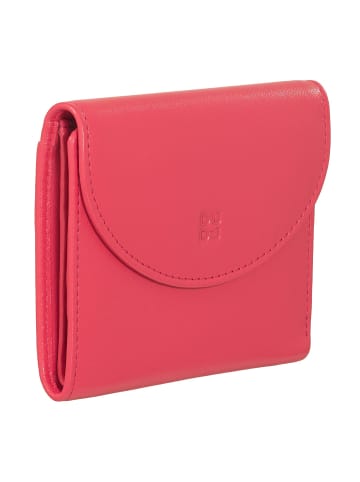 DuDu Malaita Geldbörse Leder 11 cm in himbeere