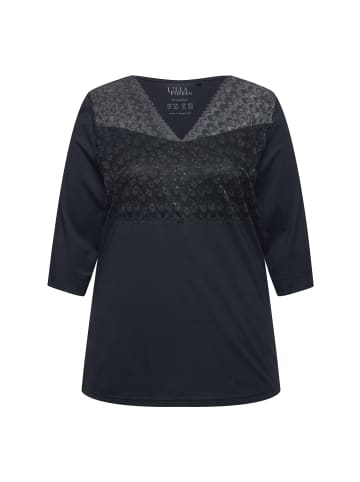 Ulla Popken Pyjama in schwarz