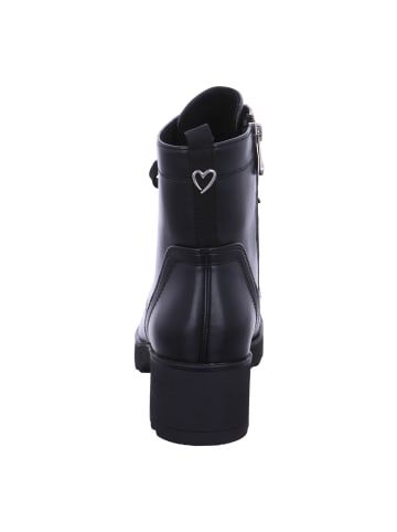 Marco Tozzi Schnürstiefel  in Schwarz