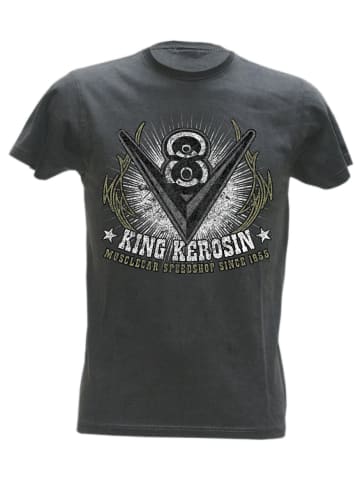 King Kerosin T-Shirt in Schwarz