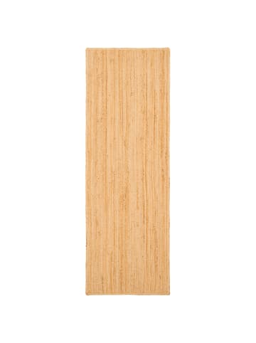 Pergamon Naturfaser Teppich Läufer Jute Salsa in Nuss