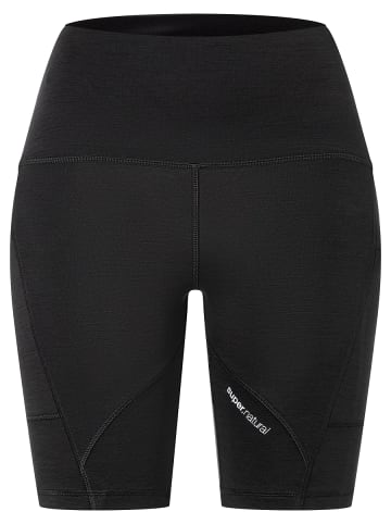 super.natural Merino Shorts W ALPINE ACTIVE SHORT in schwarz