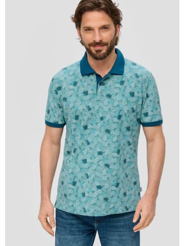 s.Oliver Polo-Shirt kurzarm in Türkis