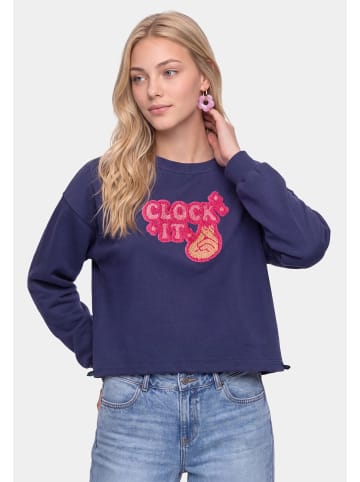 myMo Women Sweatshirt in Navy