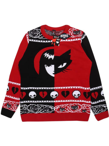 Emily The Strange Pullover "Sabbath Jumper" in Schwarz
