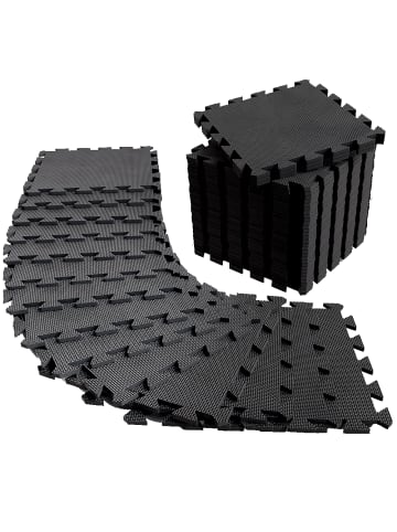 Neolymp Bodenschutzmatte "SF320" EVA in Schwarz, 31,5x31,5 cm