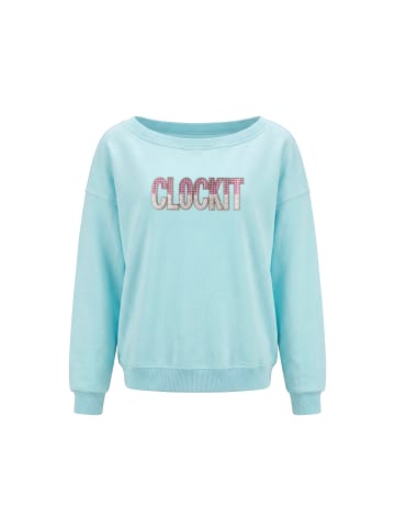 myMo Women Sweatshirt in Aqua