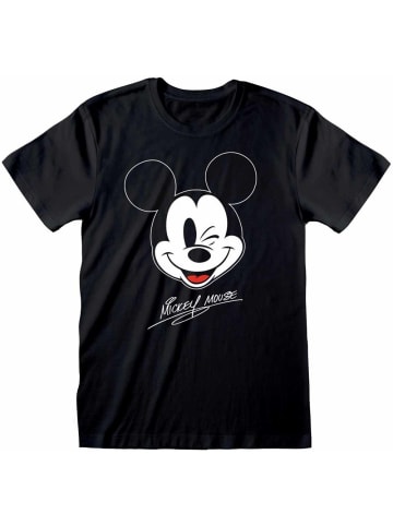 Disney Mickey Mouse T-Shirt in Schwarz