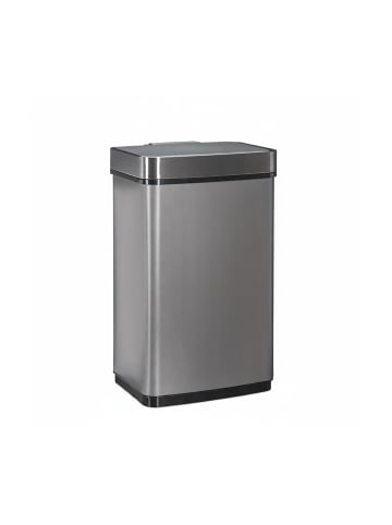 relaxdays Sensor Mülleimer in Grau - 60 l