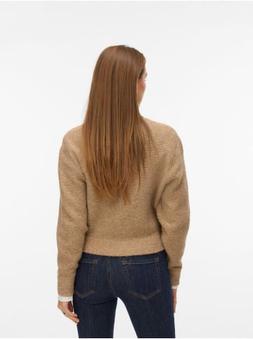 Vero Moda Strickjacke in Silver Mink