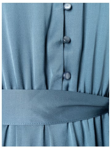 More & More Satinkleid in greyblue