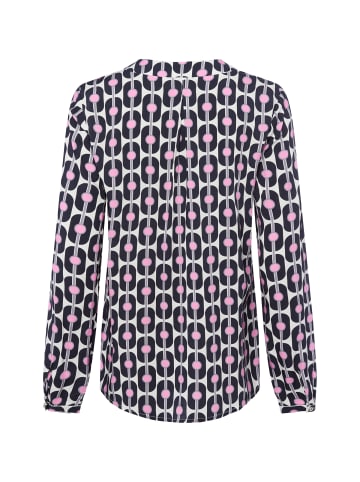 EMILY VAN DEN BERGH Tunikabluse in marine pink