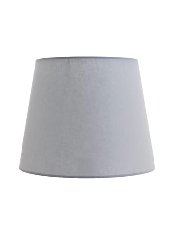 Licht-Erlebnisse Lampenschirm Ø 38 x (H)30 cm in Grau