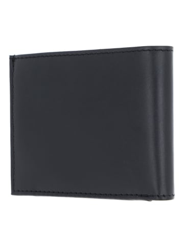 oxmox Leather Geldbörse RFID Schutz Leder 11 cm schwarz-windrose 2.0