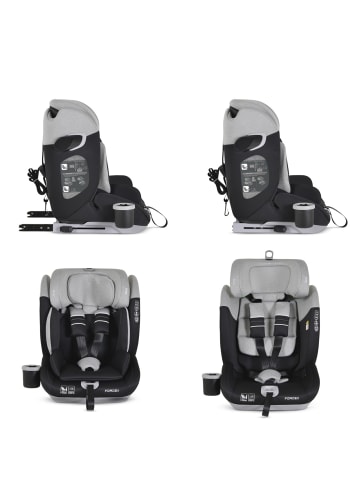 Cangaroo Kindersitz Force i-Size 76-150 in grau