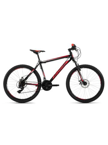 KS CYCLING Mountainbike Hardtail 26'' Sharp in schwarz-rot