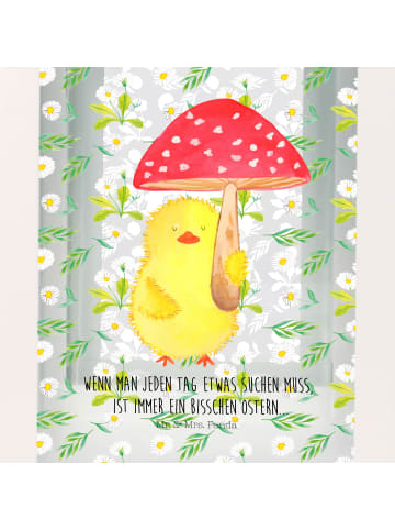 Mr. & Mrs. Panda outdoor laterne Küken Fliegenpilz mit Spruch in Transparent