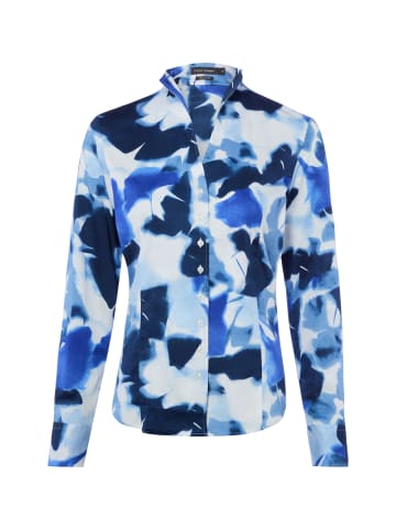 Franco Callegari Bluse in marine hellblau - 0079