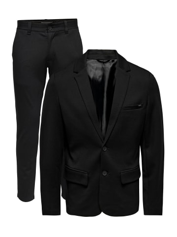 Only&Sons Anzug 'Mark Slim' in schwarz