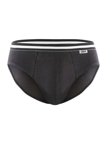 DIM Slip Coton Stretch in Schwarz