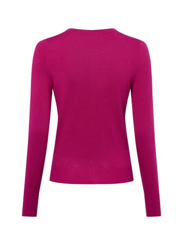 Marie Lund Strickjacke in fuchsia - 0005