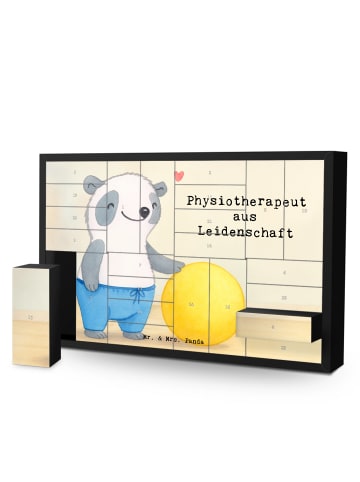 Mr. & Mrs. Panda Weihnachtskalender Physiotherapeut Leidenschaft... in Weiß