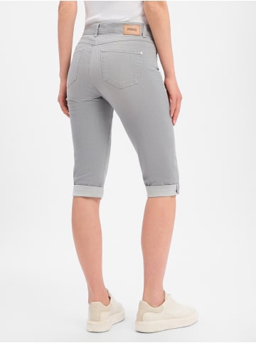 ANGELS Jeans Capri Turn Up in hellgrau