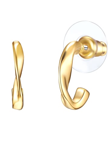 Lulu & Jane Ohrringe aus Metall-Legierung in gelbgold