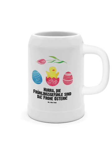 Mr. & Mrs. Panda Krug Küken Schlüpfen mit Spruch in Weiß