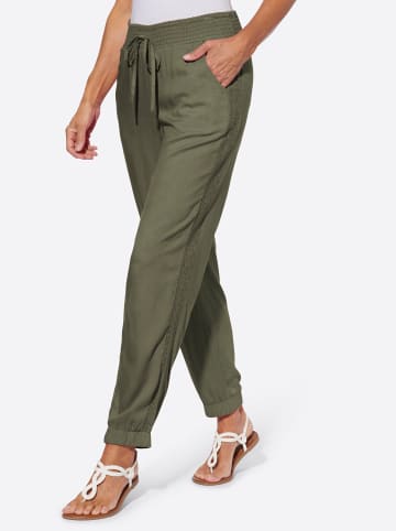 Sieh an! Schlupfhose in khaki