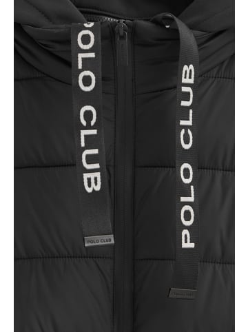 Polo Club Steppjacke in Schwarz