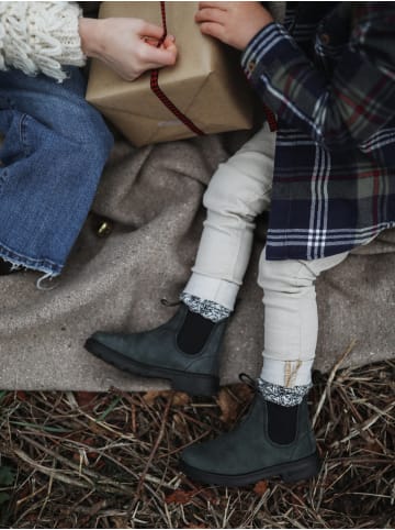 Blundstone Chelsea Boot "#1325 Nubuck (Kids)" in Schwarz
