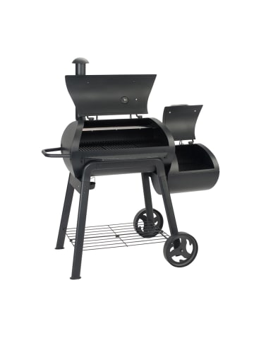 Landmann Holzkohlegrill 11422 Vinson 200 128cm schwarz Schwarz