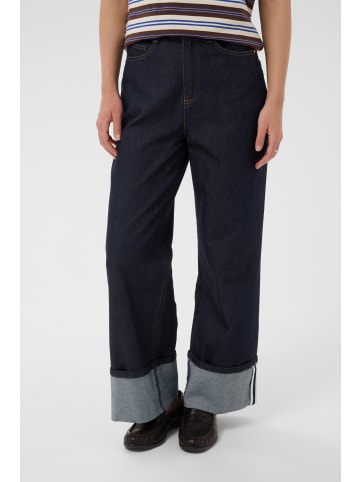 SAINT TROPEZ Jeans TerrynSZ Gerade Passform in Dark Blue Denim