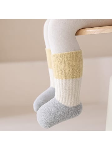 MUNADUNA 3er-Set Thermo Winter Baby Socken D