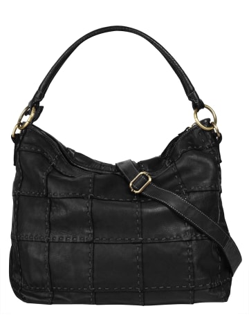 Samantha Look Shopper echt Leder in schwarz
