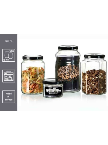 Ritzenhoff & Breker 3er Set Vorratsgläser Mara 2,65 l in transparent