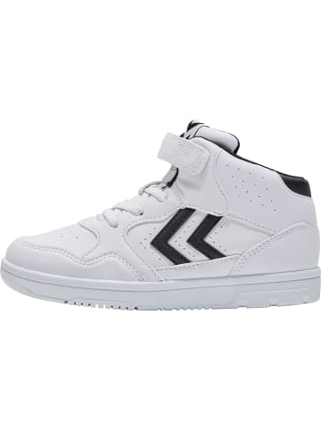 Hummel Klettverschluss Sneaker Camden High Lebensstil Kinder in WHITE/BLACK