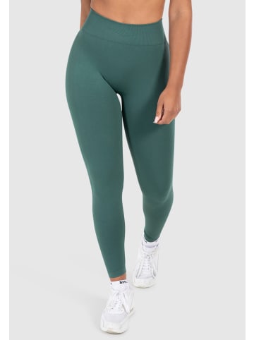 SMILODOX Leggings Cetrina Scrunch in Dunkel Grün