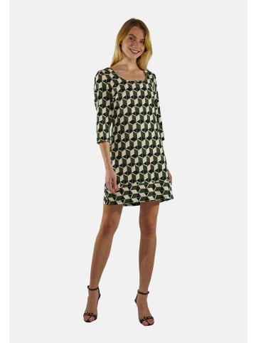 TOOCHE Kleid "Cube" in Grün