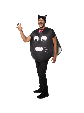 tectake Katze/Kätzchen, in schwarz, Gr. Einheitsgröße, Leicht zu tragen, Nase