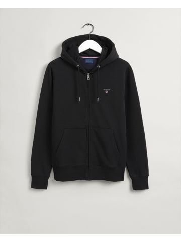 Gant Sweatjacke in schwarz